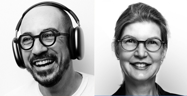 Monika Schulze, Zurich Gruppe, und Michele Arnese, amp Sound Branding - Quelle: Roland Breitschuh, amp, Zurich